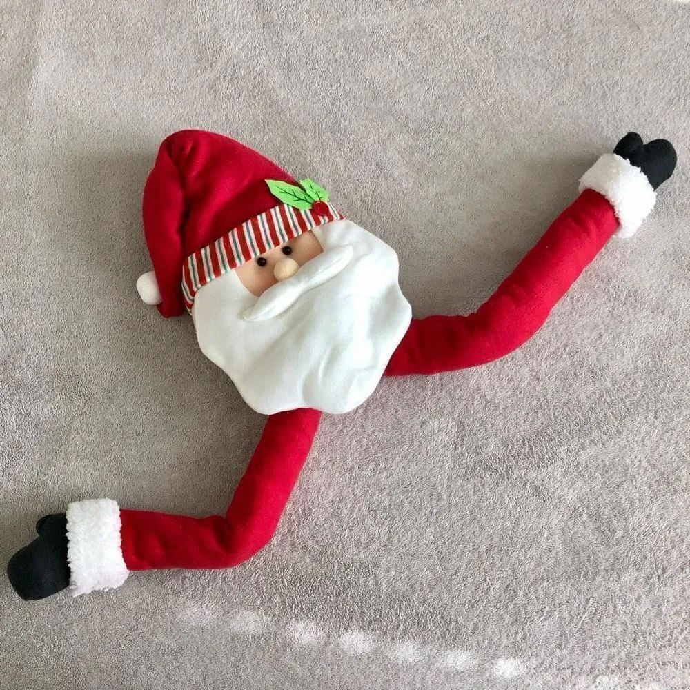 NWOT Santa Christmas Tree Hugger Topper